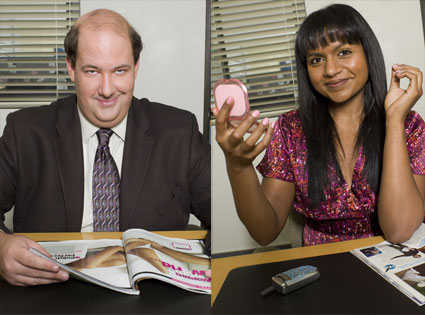 Brian Baumgartner, Mindy Kaling Brian Baumgartner, Mindy Kaling